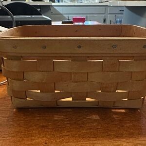 Woven Tan Basket